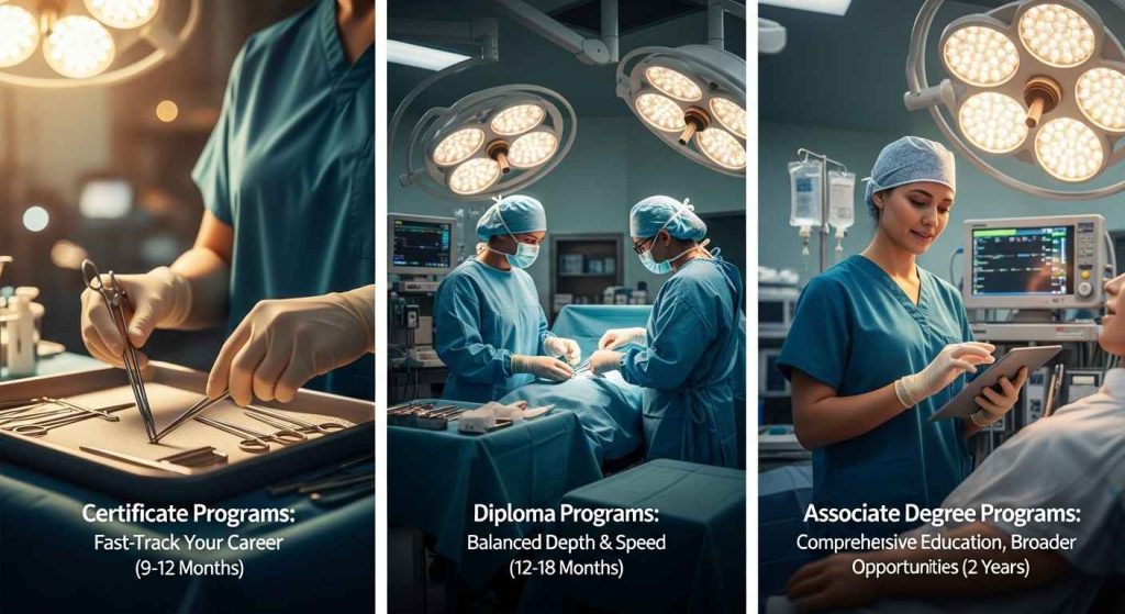 Types of Surgical Tech Programs