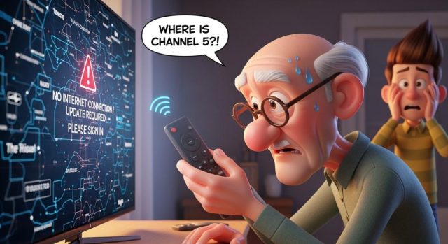 Technology Generation Gap Why Your Parents Can't Figure Out the TV