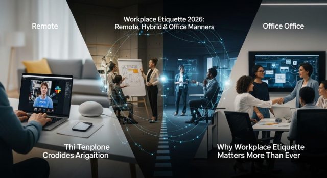 Workplace Etiquette 2026 : Remote, Hybrid & Office Manners