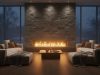 The Ultimate Guide to Style, Warmth, and Modern Home Comfort in 2026 2026 fireplace design trends mood board - floor-to-ceiling walls, frameless linear, natural materials, smart technology